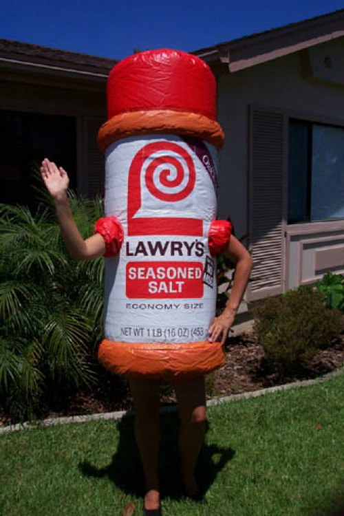 Inflatable Costumes seasoned salt costume